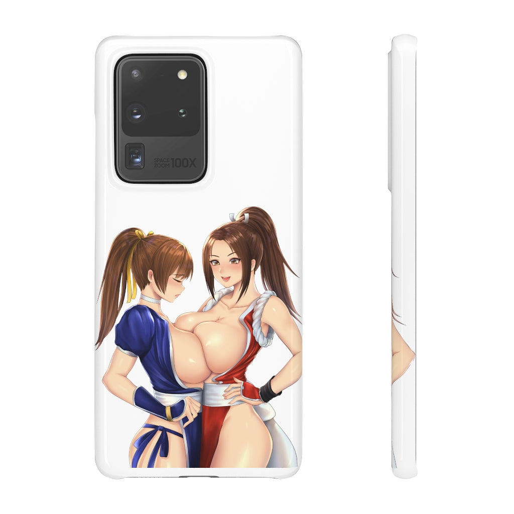 Oppai Anime Phone Case - Kawaii Aesthetic Snap Case - iPhone 13