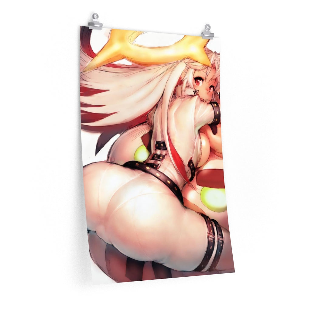 Affiche Guilty Gear de Jack O'Valentine - Affiche verticale mate de qualité supérieure - Art mural pour adulte