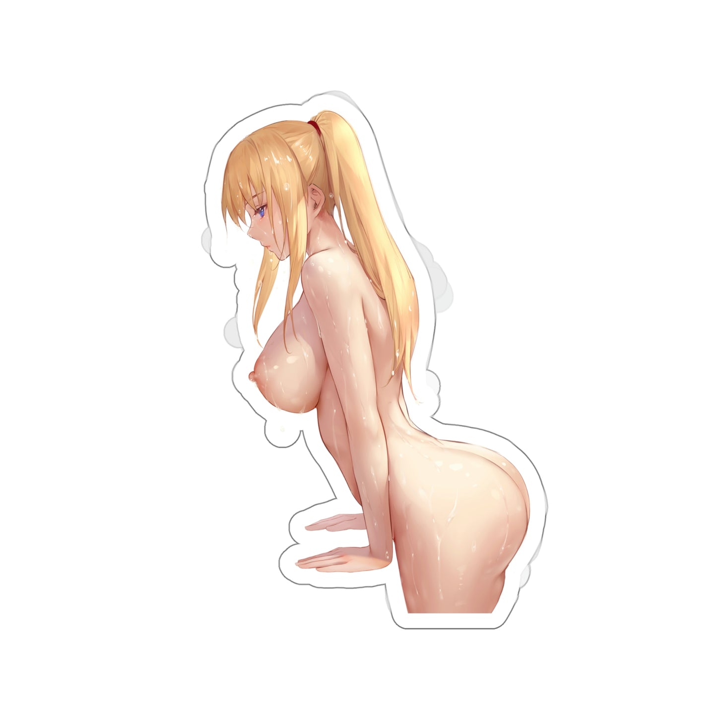 Metroid Nude Samus Aran Ecchi Vinyl Decal Waterproof Sticker - Ecchi Vinyl Decal