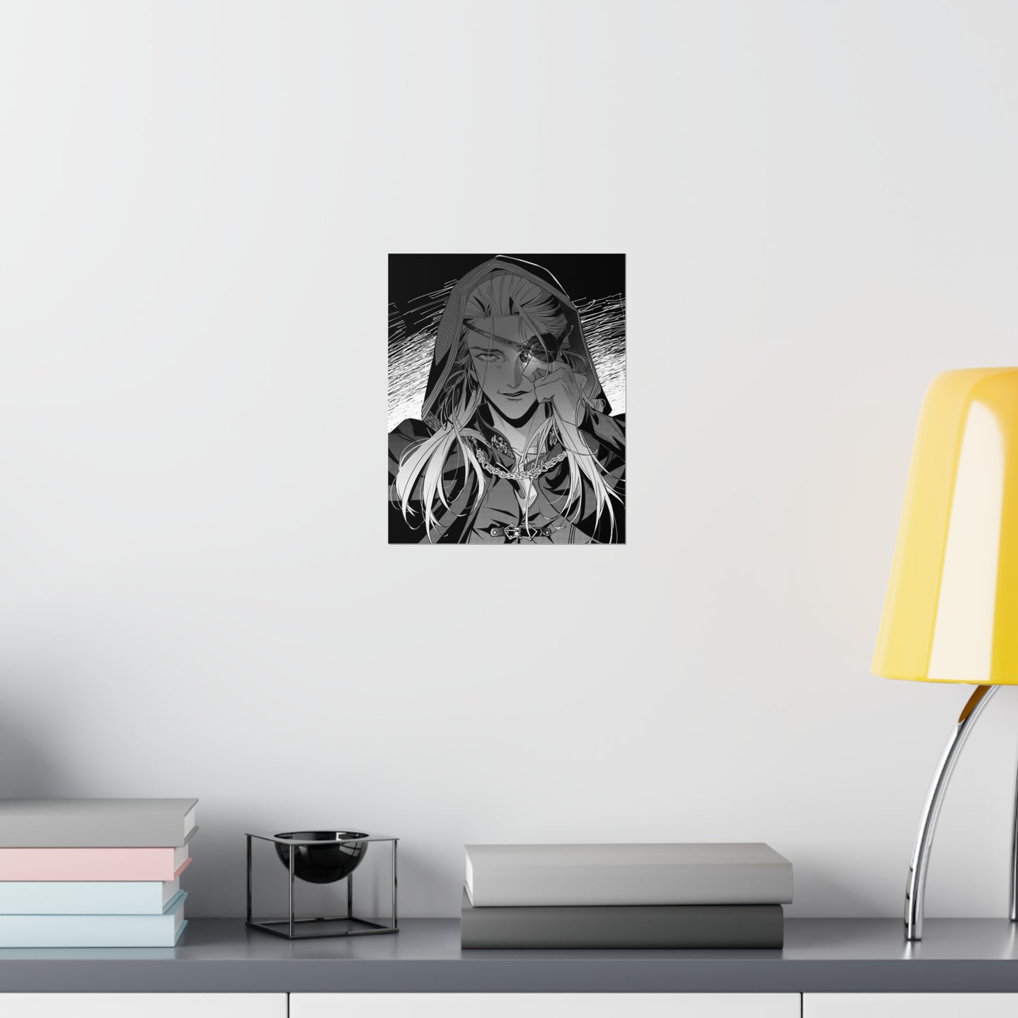 Aemond Targaryen Poster - House of the Dragon Wall Art - Game of Thrones Anime Manga Poster