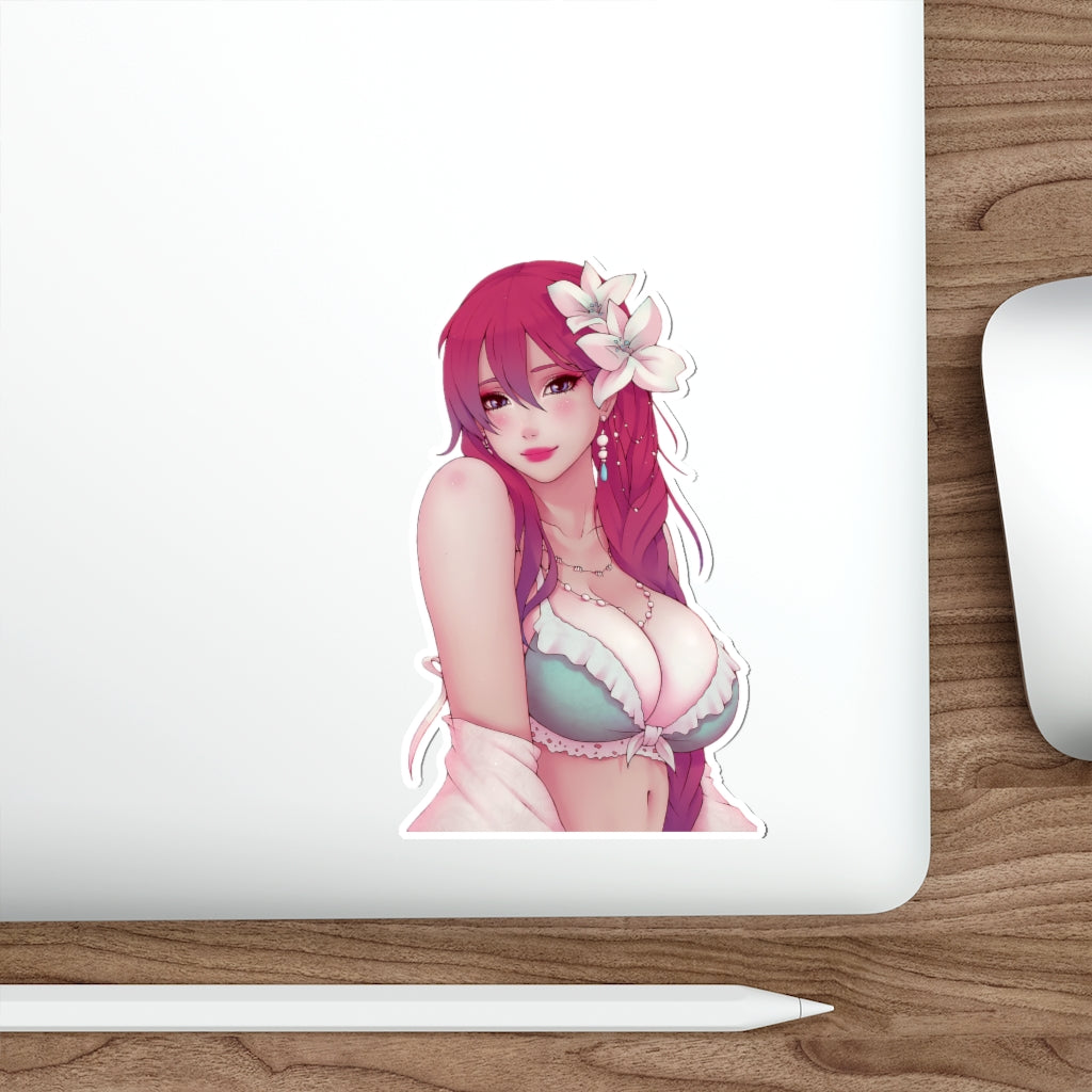 Sexy Boobs Emma Millstein Trails of Cold Steel Waterproof Sticker - Ecchi Vinyl Decal