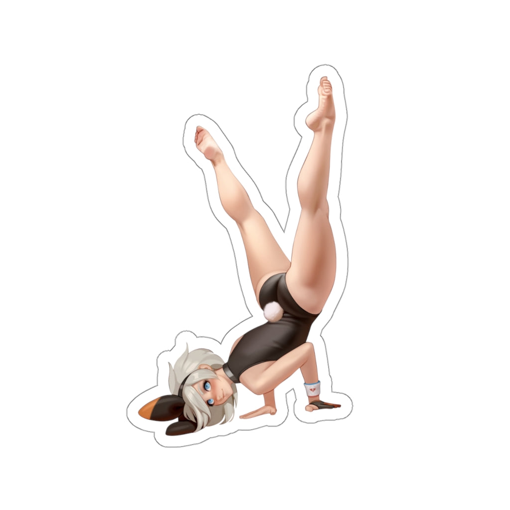 Sexy Gymnast Bea Pokemon Waterproof Sticker - Ecchi Vinyl Decal