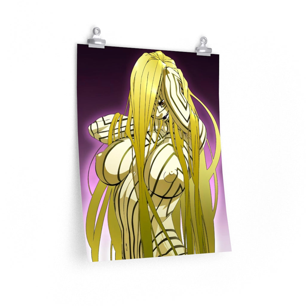 Big Tits Asherah Shin Megami Tensei Poster - Lewd Premium Matte Vertical Poster - Adult Wall Art