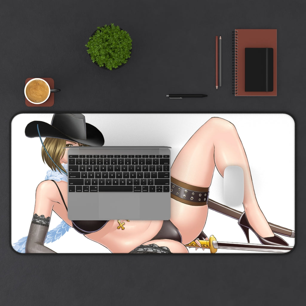 Aya Oneechanbara Bikini Desk Mat - Non Slip Mousepad