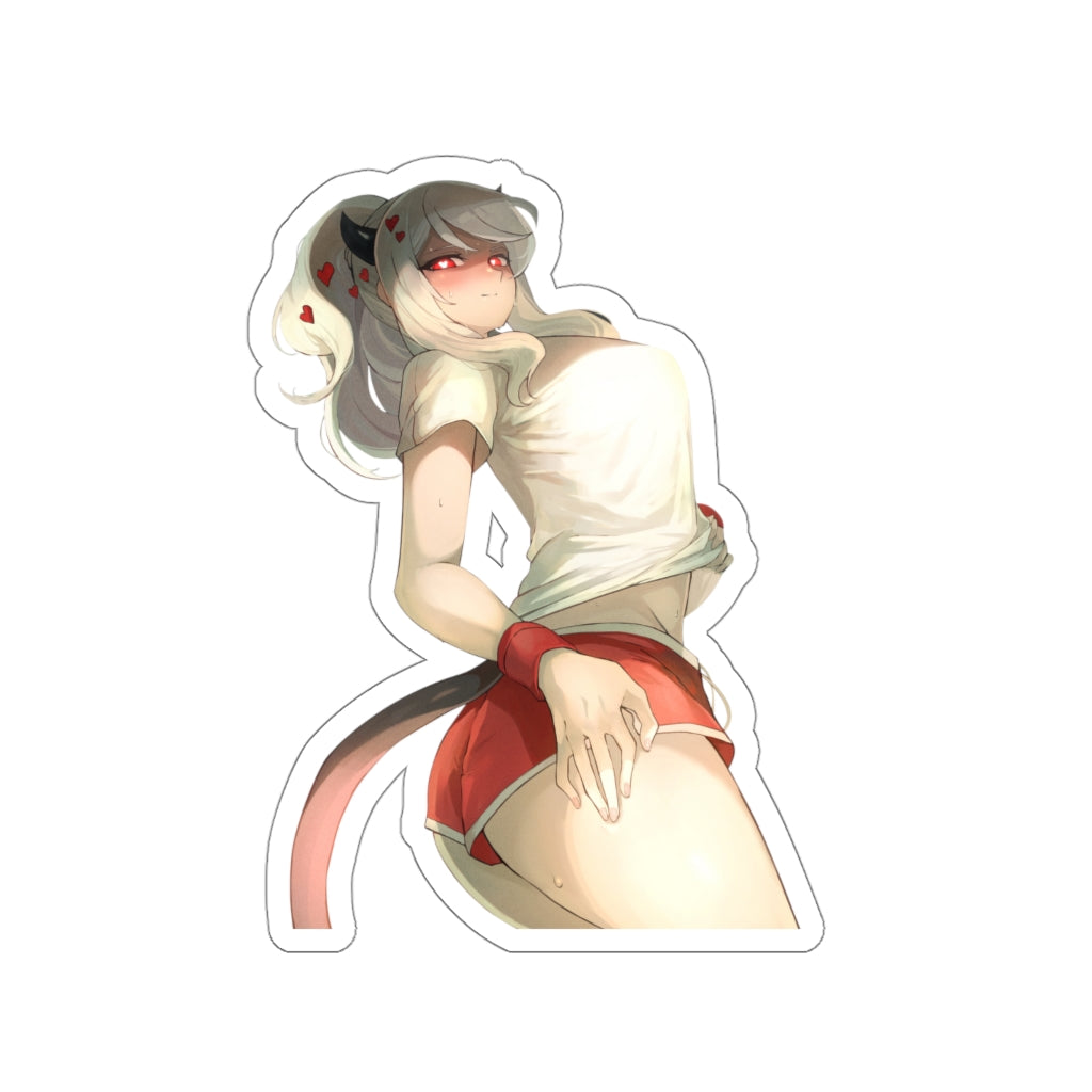 Thick Modeus Helltaker Waterproof Sticker - Ecchi Vinyl Decal