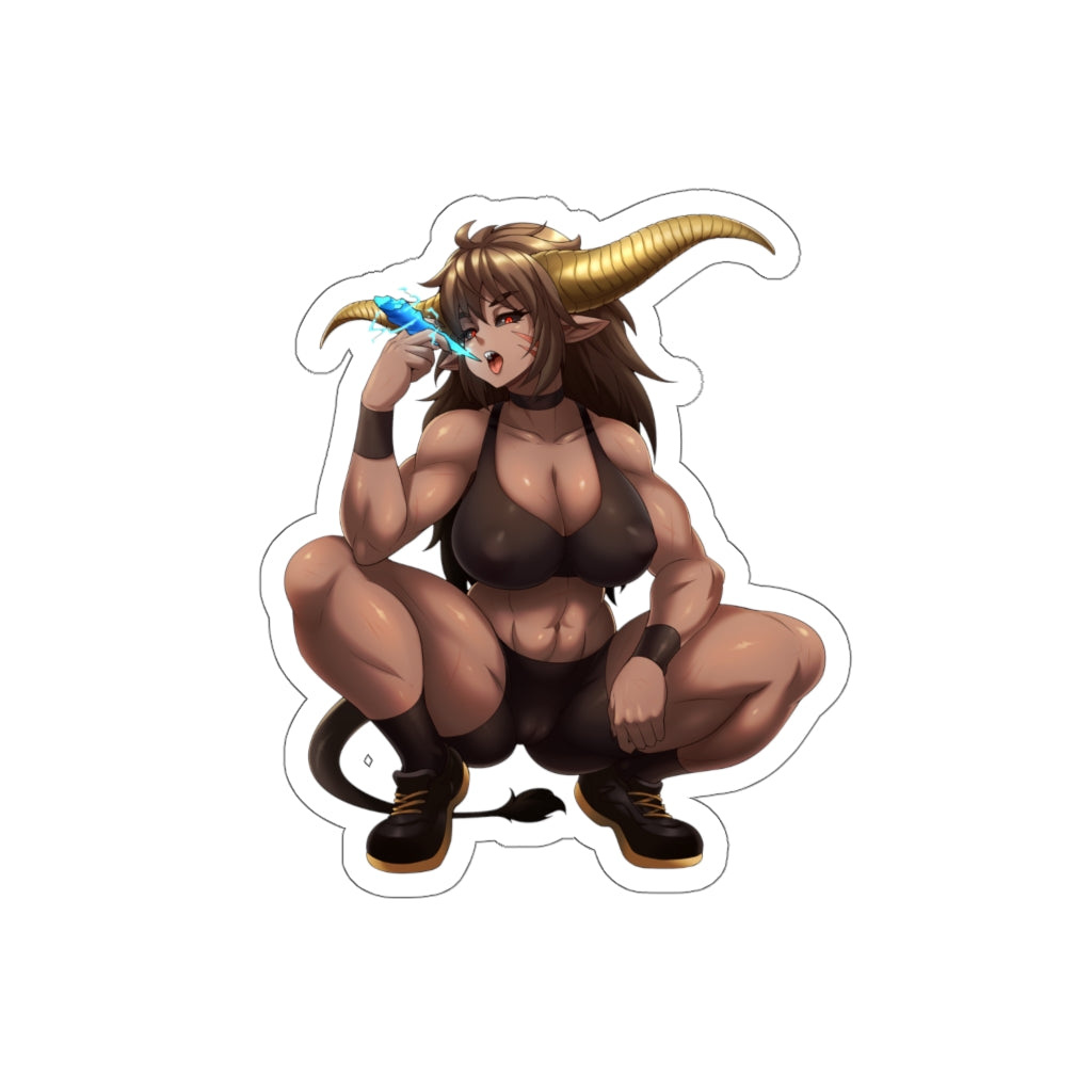 Rajang monster hunter world Waterproof Sticker - Ecchi Vinyl Decal