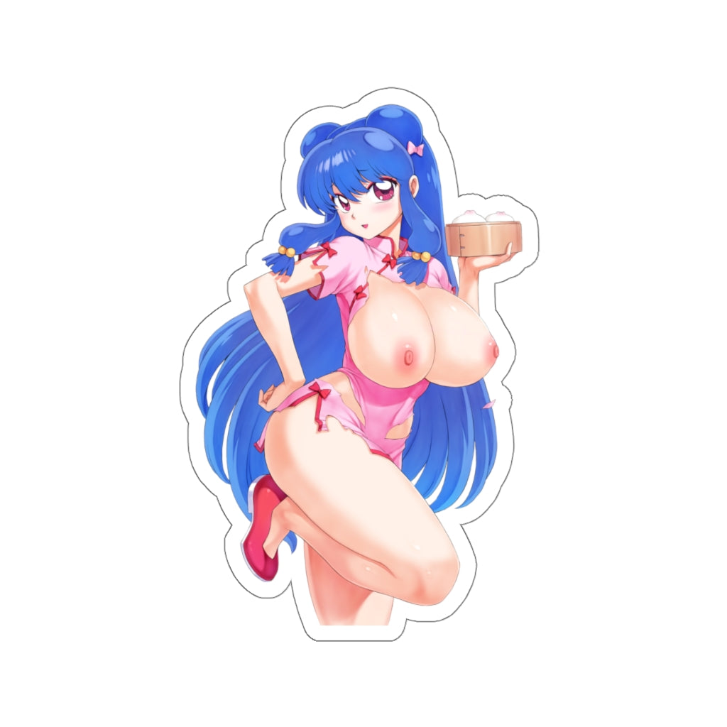 Ranma Shampoo Nude Tits Waterproof Sticker - Ecchi Vinyl Decal