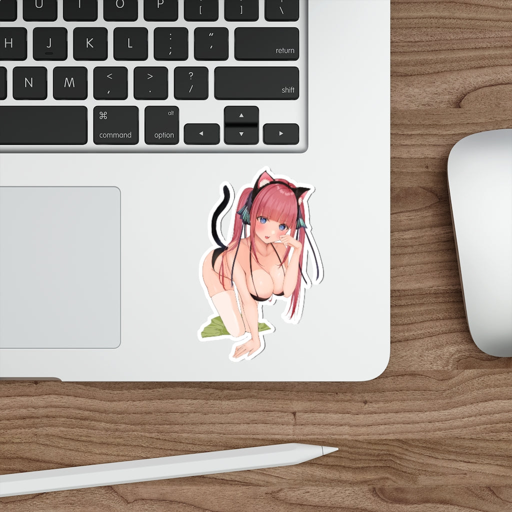 The Quintessential Quintuplets Nakano Nino Big Boobs Bikini Waterproof Sticker - Ecchi Vinyl Decal