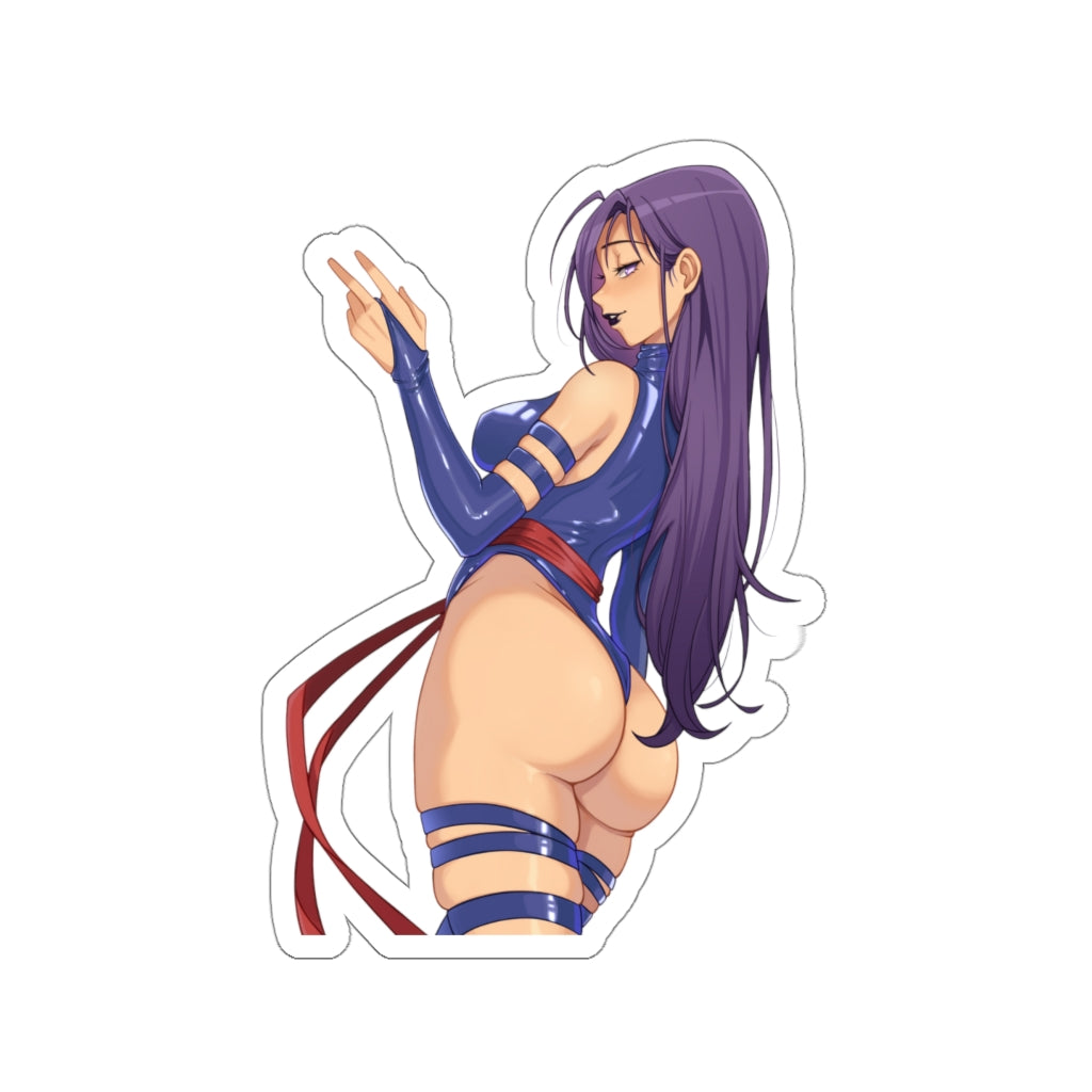 Psylocke Sexy Butt X-Men Waterproof Sticker - Ecchi Vinyl Decal