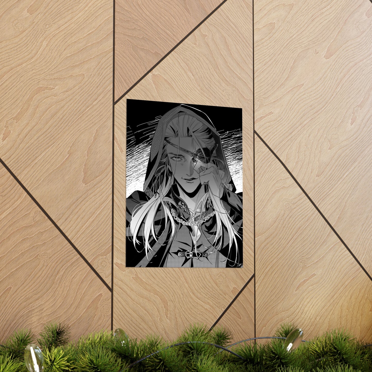 Aemond Targaryen Poster - House of the Dragon Wall Art - Game of Thrones Anime Manga Poster