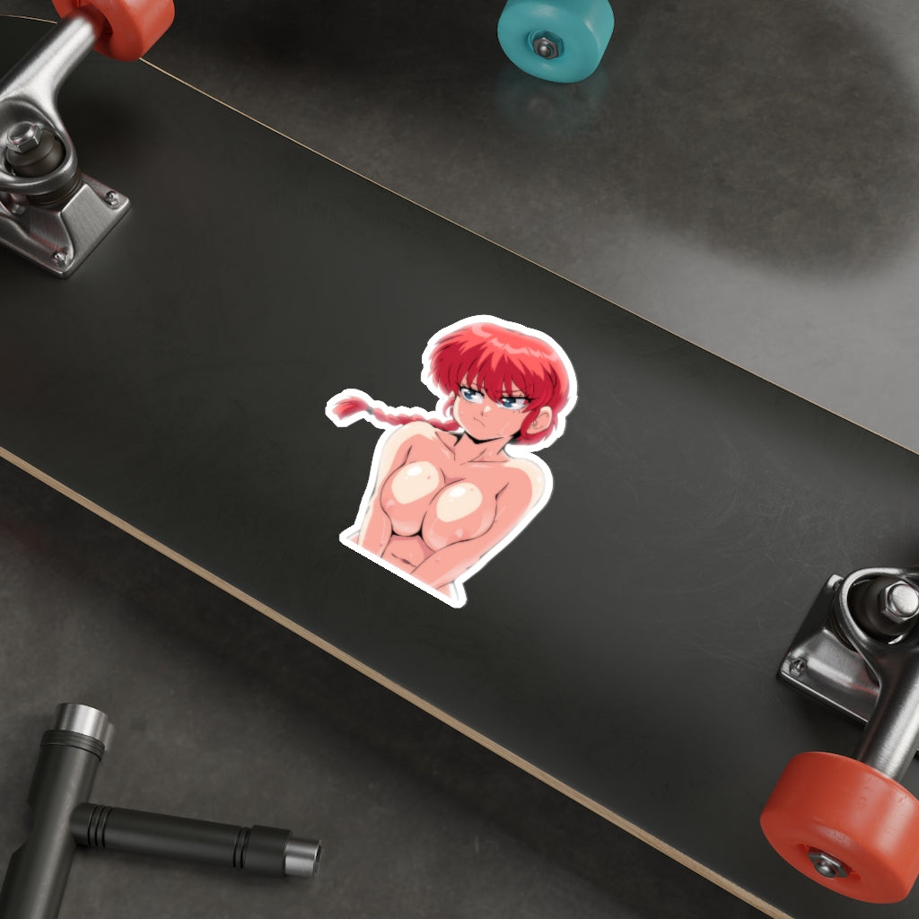 Ranma Chan Nude Tits Waterproof Sticker - Ecchi Vinyl Decal