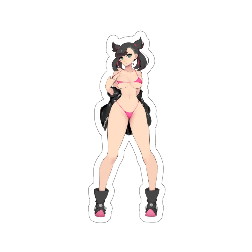 Sexy Bikini Marnie Pokemon Waterproof Sticker - Ecchi Vinyl Decal