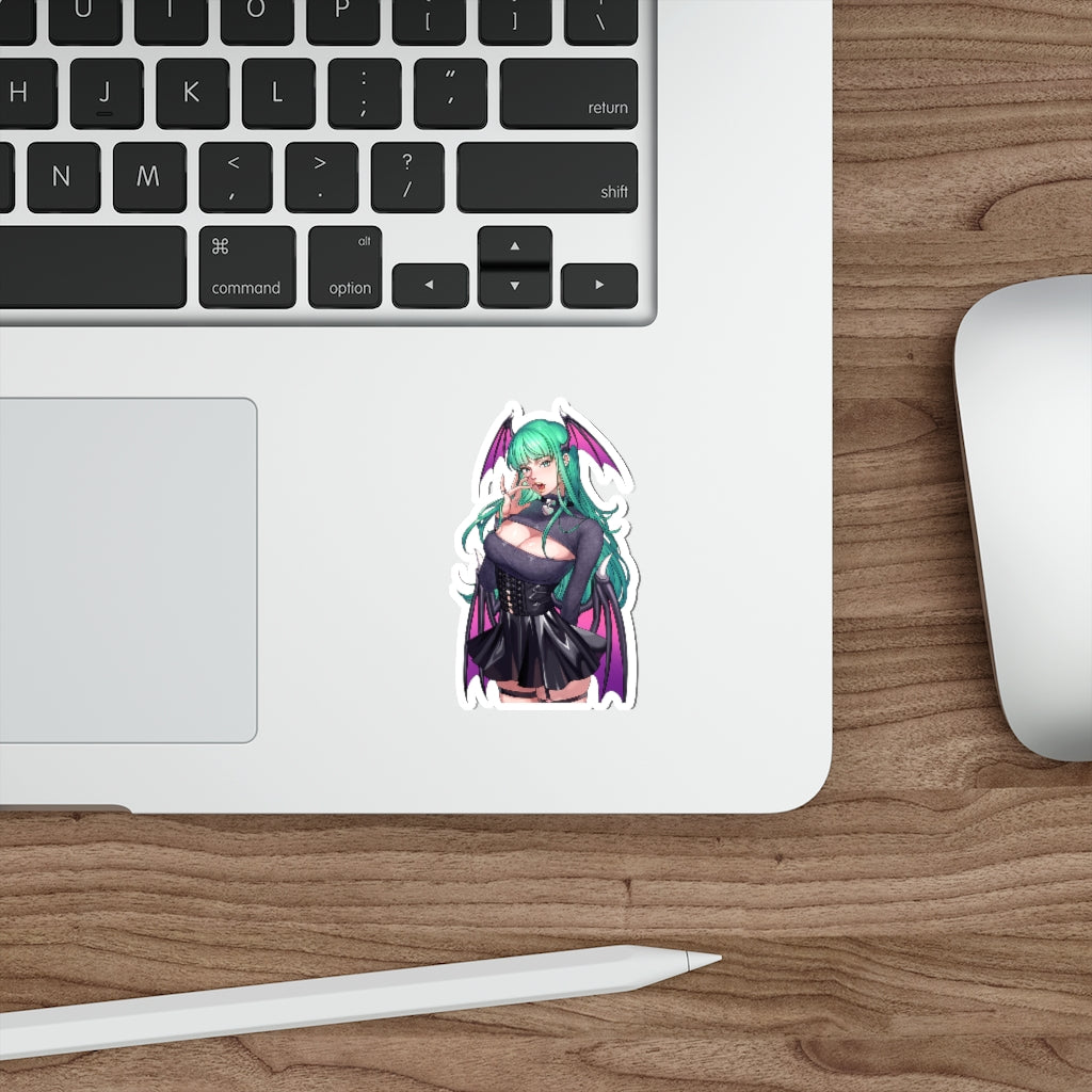 Darkstalkers Morrigan Aensland Sexy Gothic Lolita Ecchi Vinyl Decal Waterproof Sticker - Ecchi Vinyl Decal