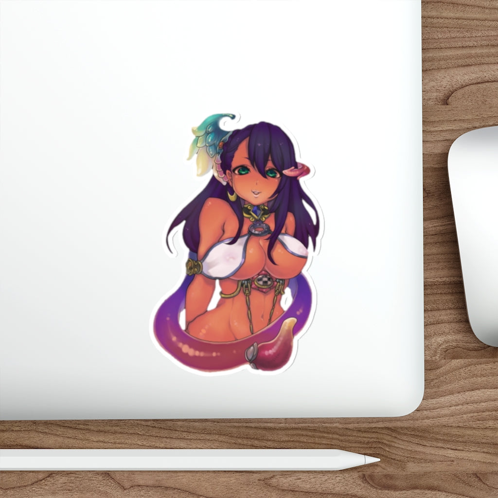 Sexy Peeker Queen's Blade Luna Luna Waterproof Sticker - Ecchi Vinyl Decal