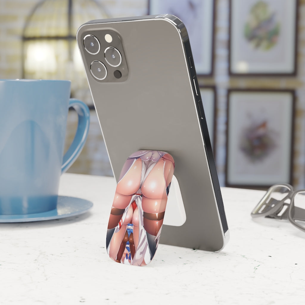 Ecchi Anime Phone Grip - Butts and Cameltoes Cell Phone Stand - Phone Click-On Grip