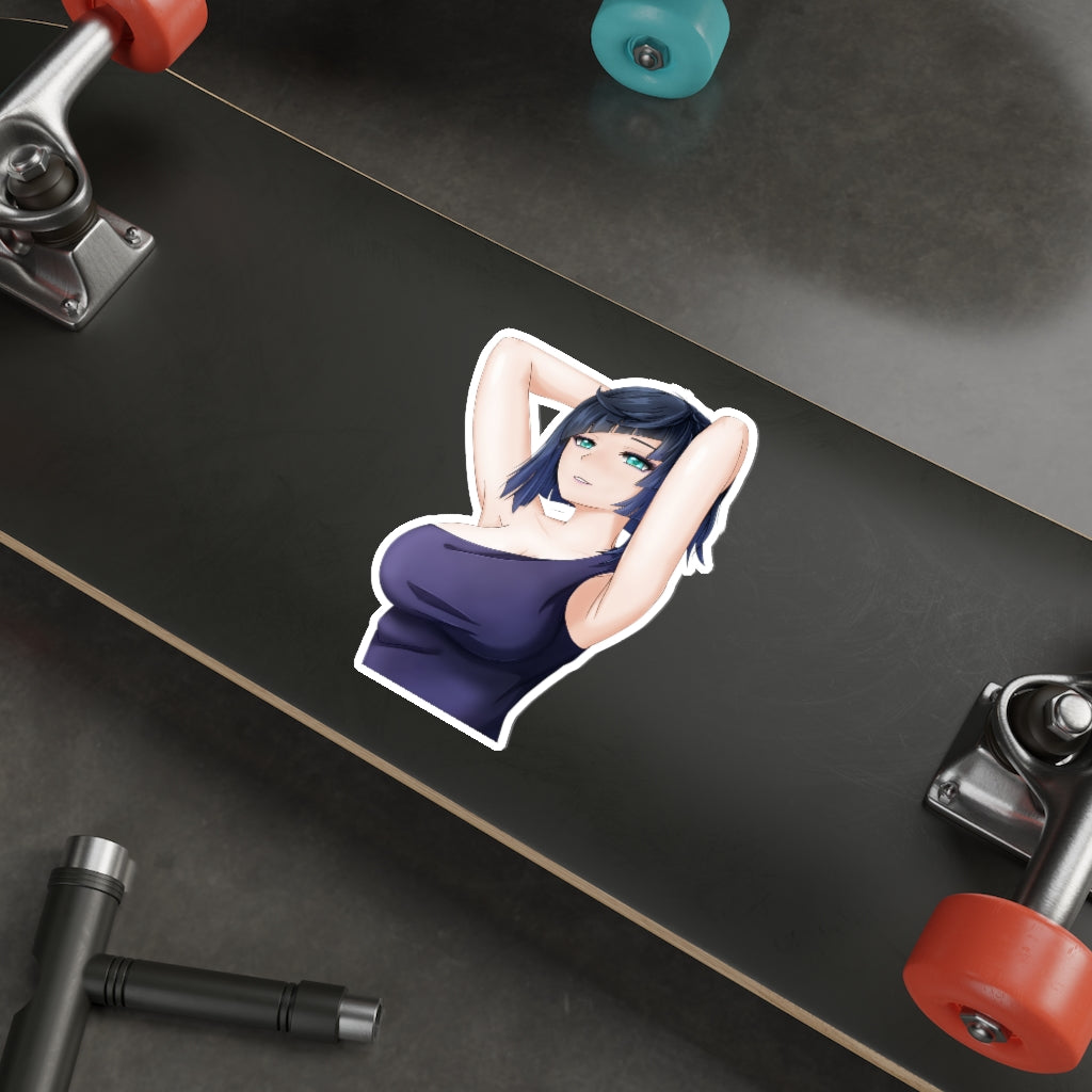 Sexy Waifu Yelan Genshin Impact Waterproof Sticker - Ecchi Vinyl Decal