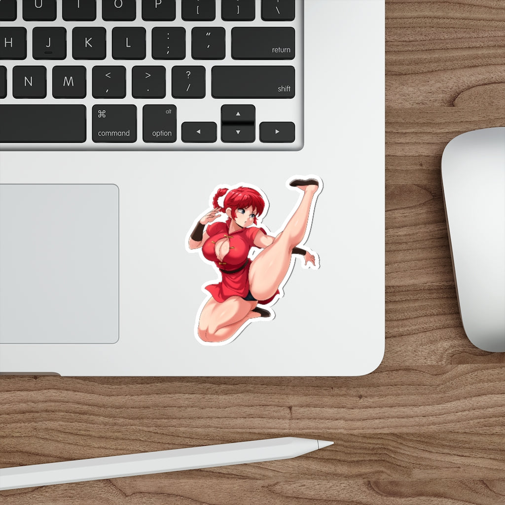 Thick Ranma Waterproof Sticker - Ecchi Vinyl Decal