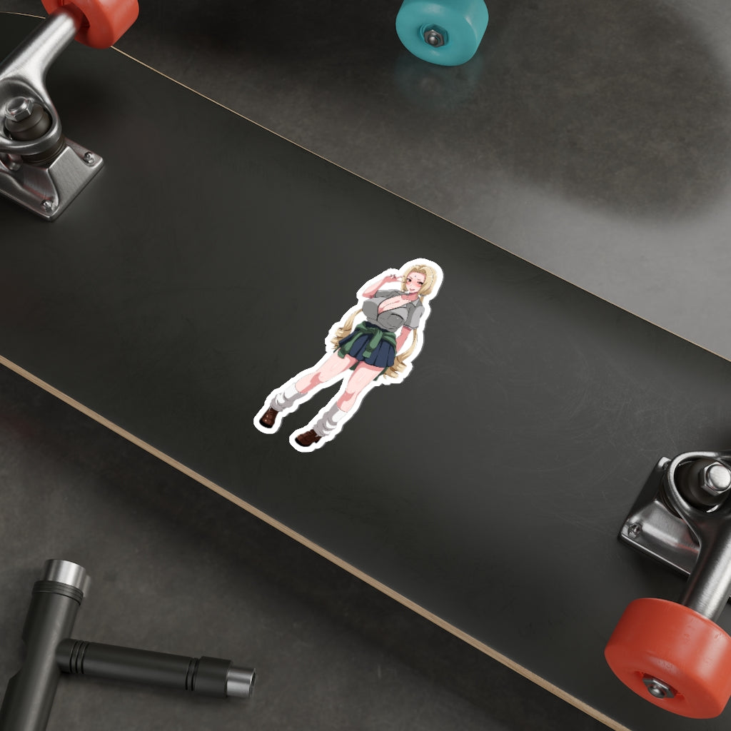 Tsunade Naruto Sexy Seifuku Waterproof Sticker - Ecchi Vinyl Decal