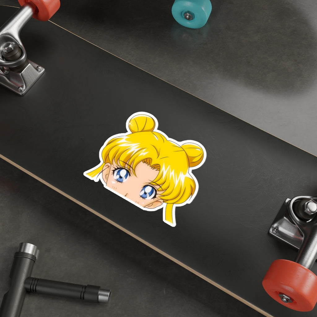 Sailor Moon Peeker Sticker - Anime Peeker Car Decal