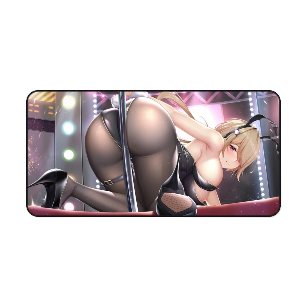 Stripper Rita Rossweisse Honkai Impact Desk Mat - Non Slip Mousepad