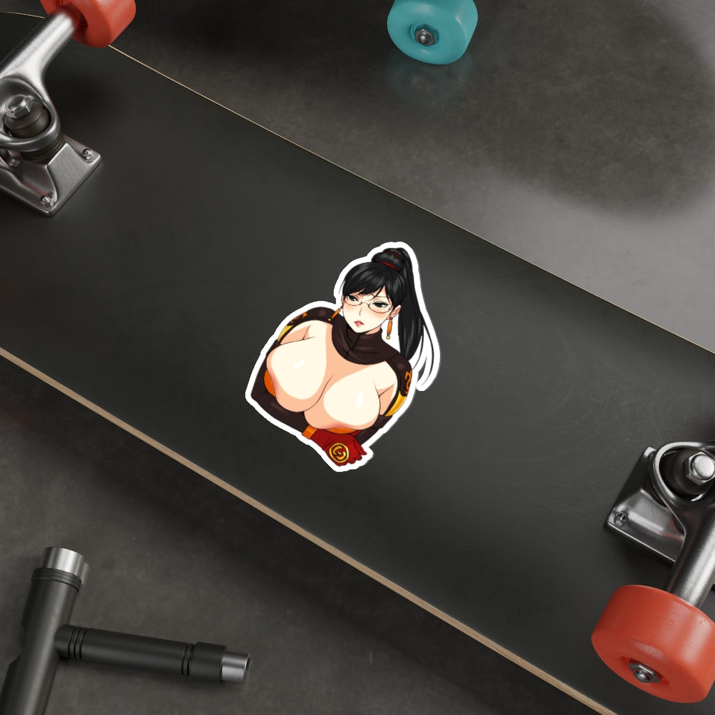 Lian Shi Dynasty Warriors Big Boobs Waterproof Sticker - Ecchi Vinyl Decal