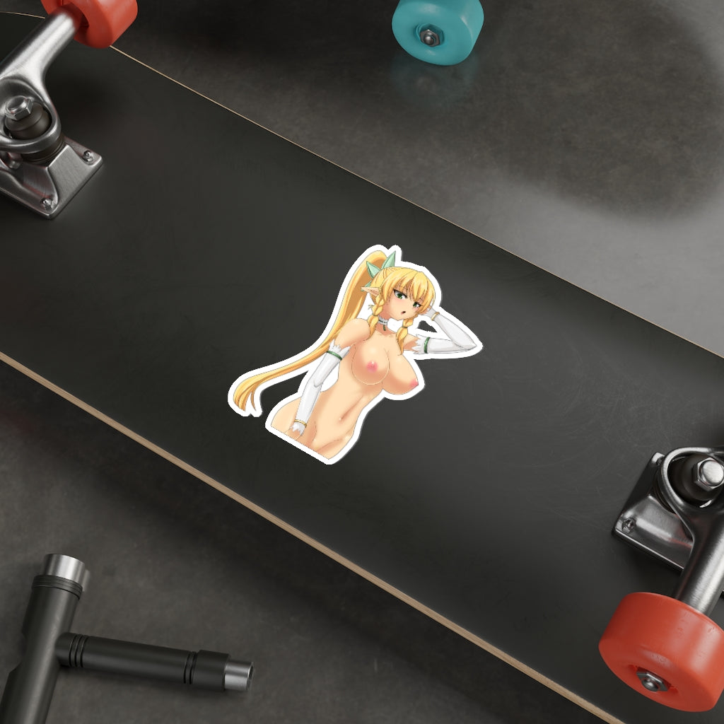 Leafa Nude Boobs Sword Art Online Waterproof Sticker - Ecchi Vinyl Decal