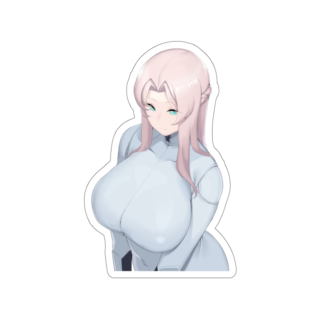 Last Origin Mnemosyne Big Boobs Waterproof Sticker - Ecchi Vinyl Decal