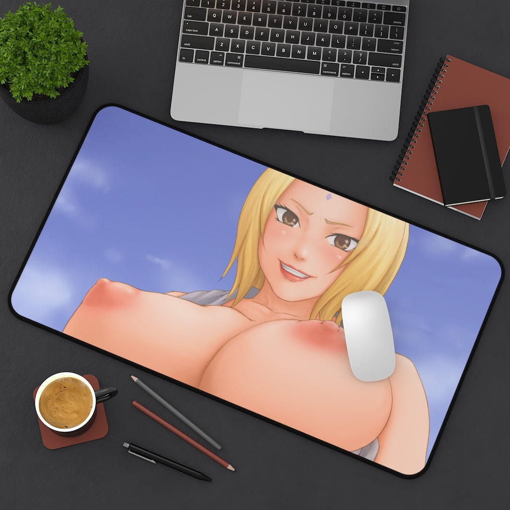 Huge Topless Tits Tsunade Naruto Mousepad - Gaming Playmat