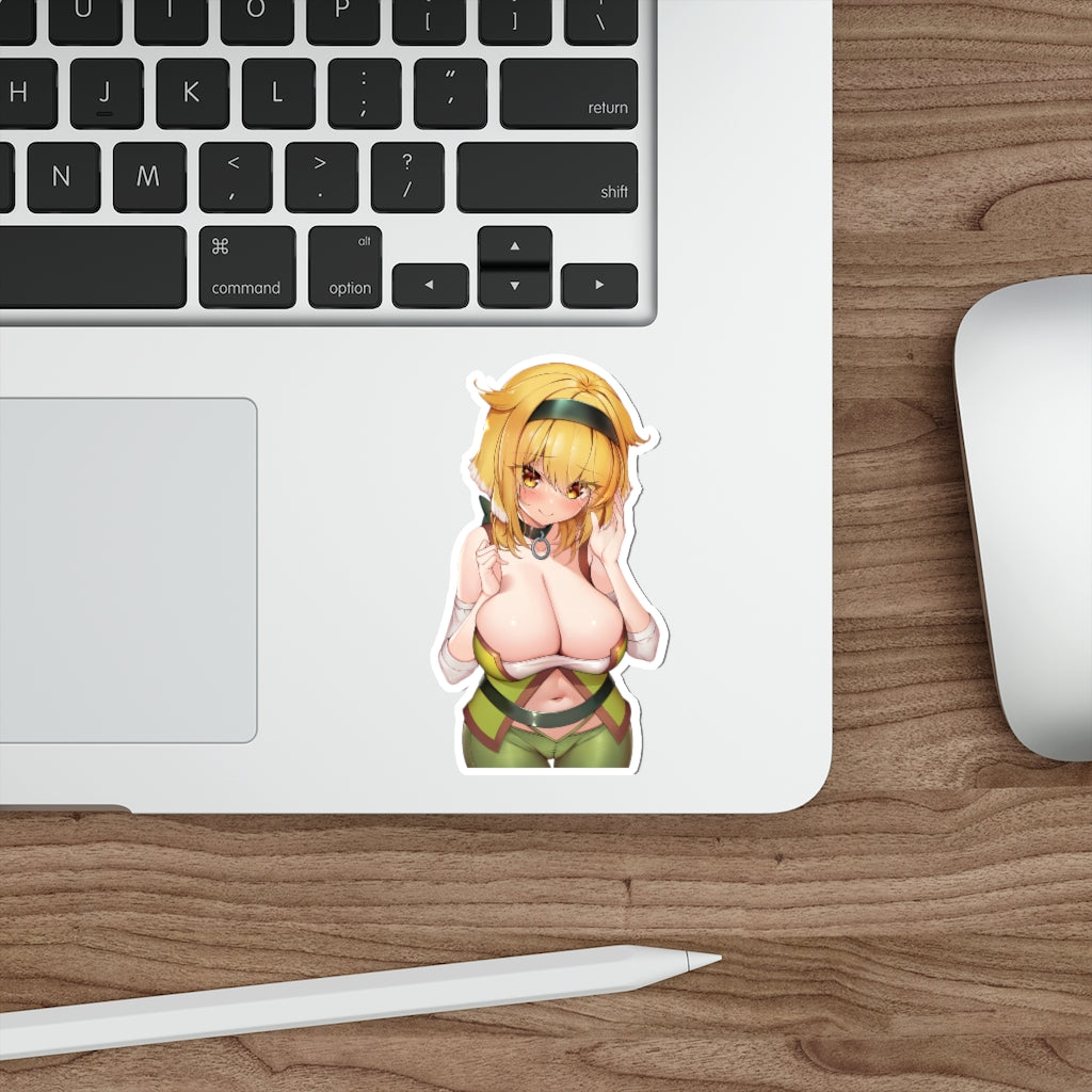 Busty Roxanne Harem in the Labyrinth of Another World Waterproof Sticker - Ecchi Vinyl Decal