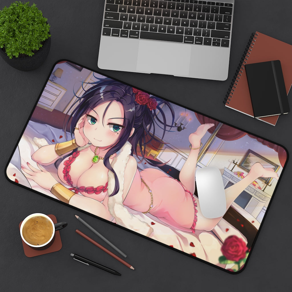 Dragon Quest Sexy Mousepad - Hot Night Lingerie Deborah Gaming Desk Mat - Ecchi Playmat