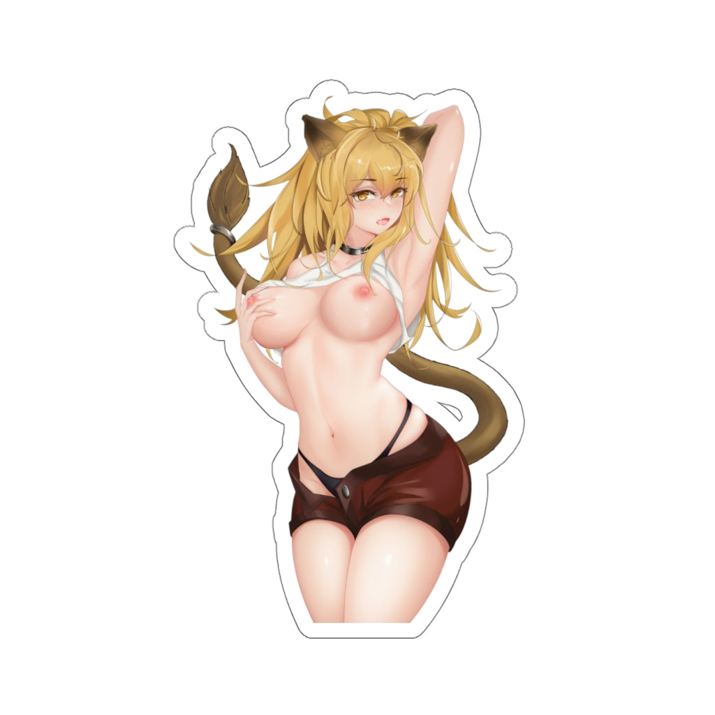 Arknights Waterproof Sticker - Siege Big Boobs Ecchi Decal