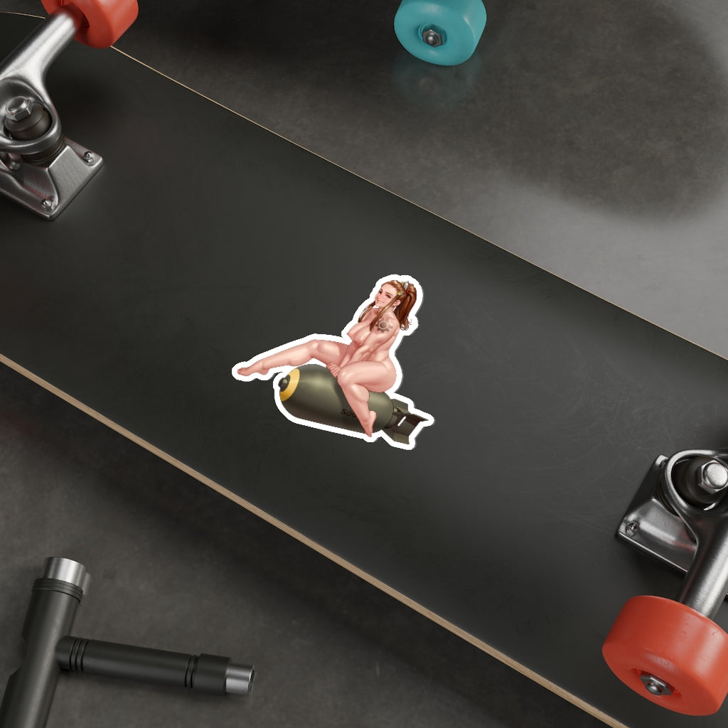 Overwatch Nude Brigitte Waterproof Sticker Decal