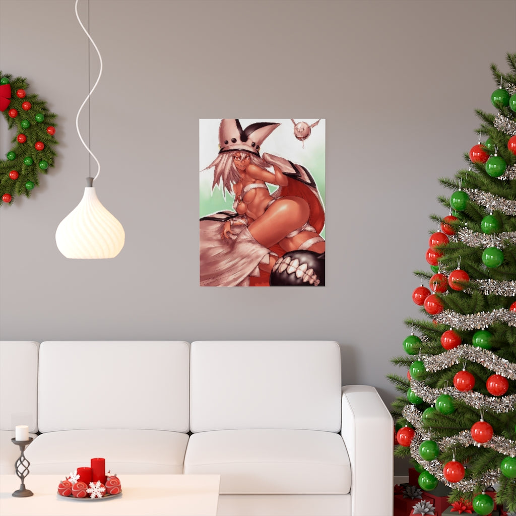 Ramlethal Valentine And Lucifero Guilty Gear Poster - Lewd Premium Matte Vertical Poster - Adult Wall Art