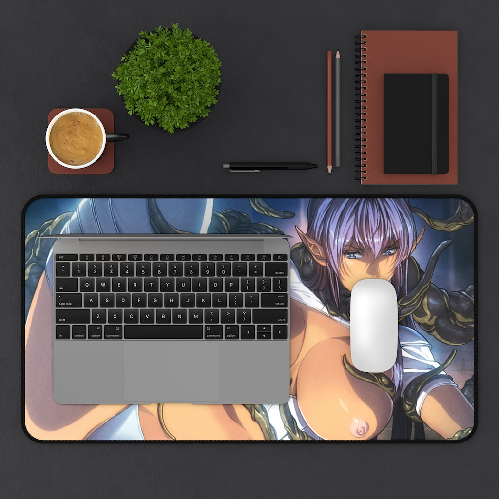 Topless Arshes Nei Bastard Desk Mat - Ecchi Mousepad - Adult Playmat