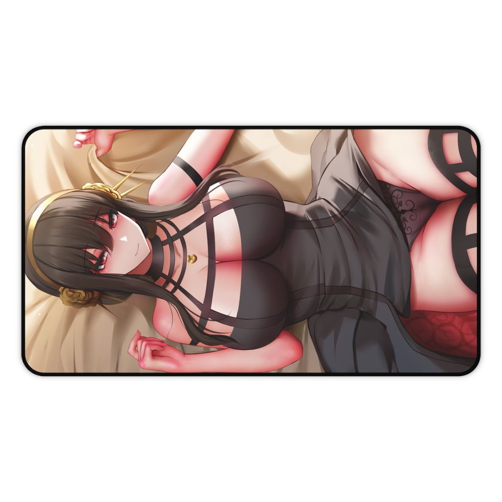 Spy x Family Yor Forger Waifu Desk Mat - Non Slip Mousepad - Sexy Girl Playmat