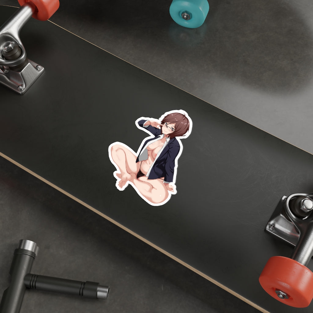 Sexy Owari Hajime Dagashi Kashi Waterproof Sticker - Ecchi Vinyl Decal