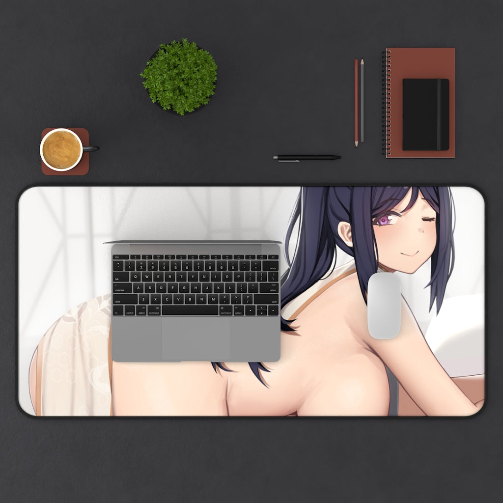 Love Live Sunshine Ecchi Mousepad - Kanan Matsuura Large Desk Mat - Ecchi Mouse Pad - MTG Playmat