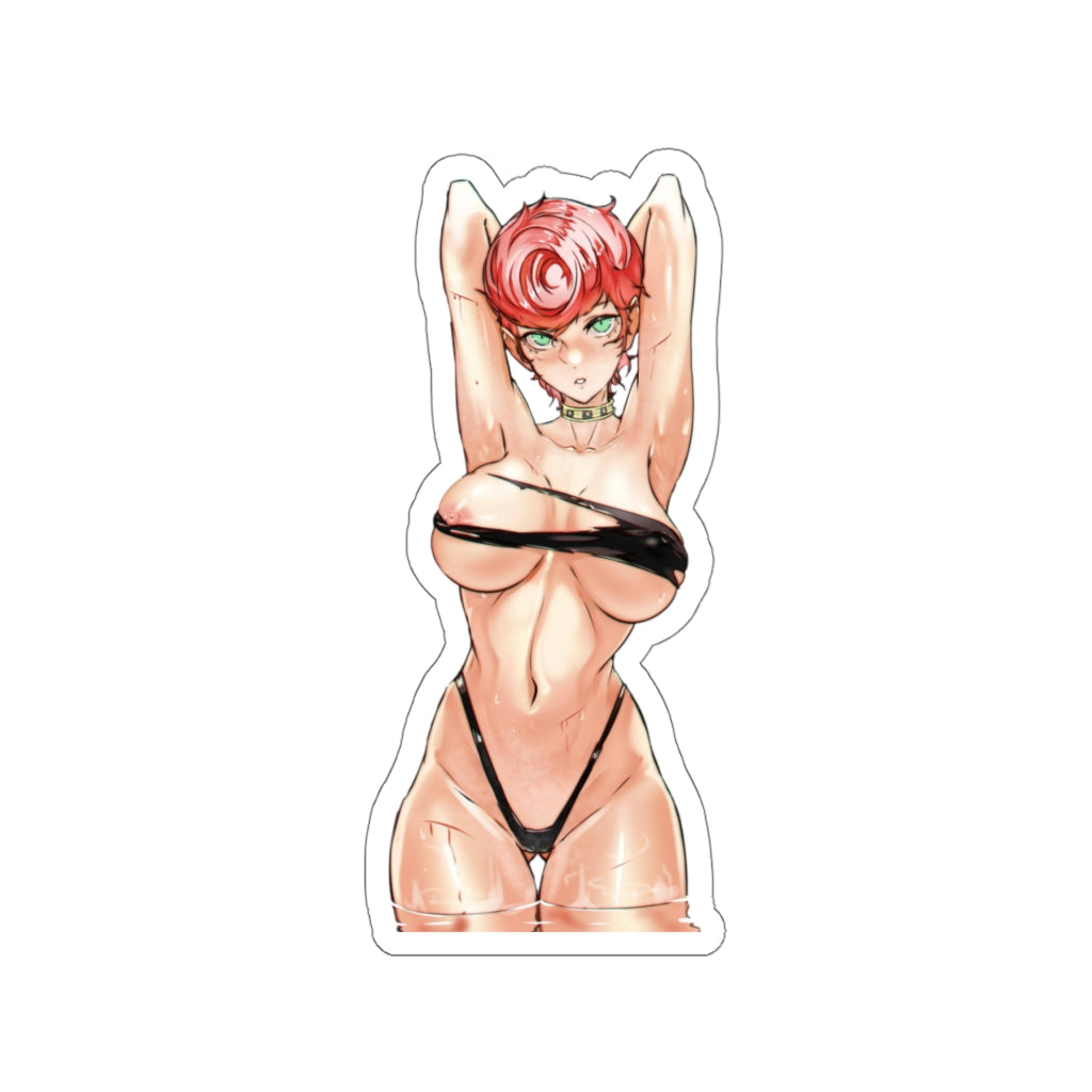 JoJo Naked Trish Una Waterproof Sticker - Ecchi Vinyl Decal