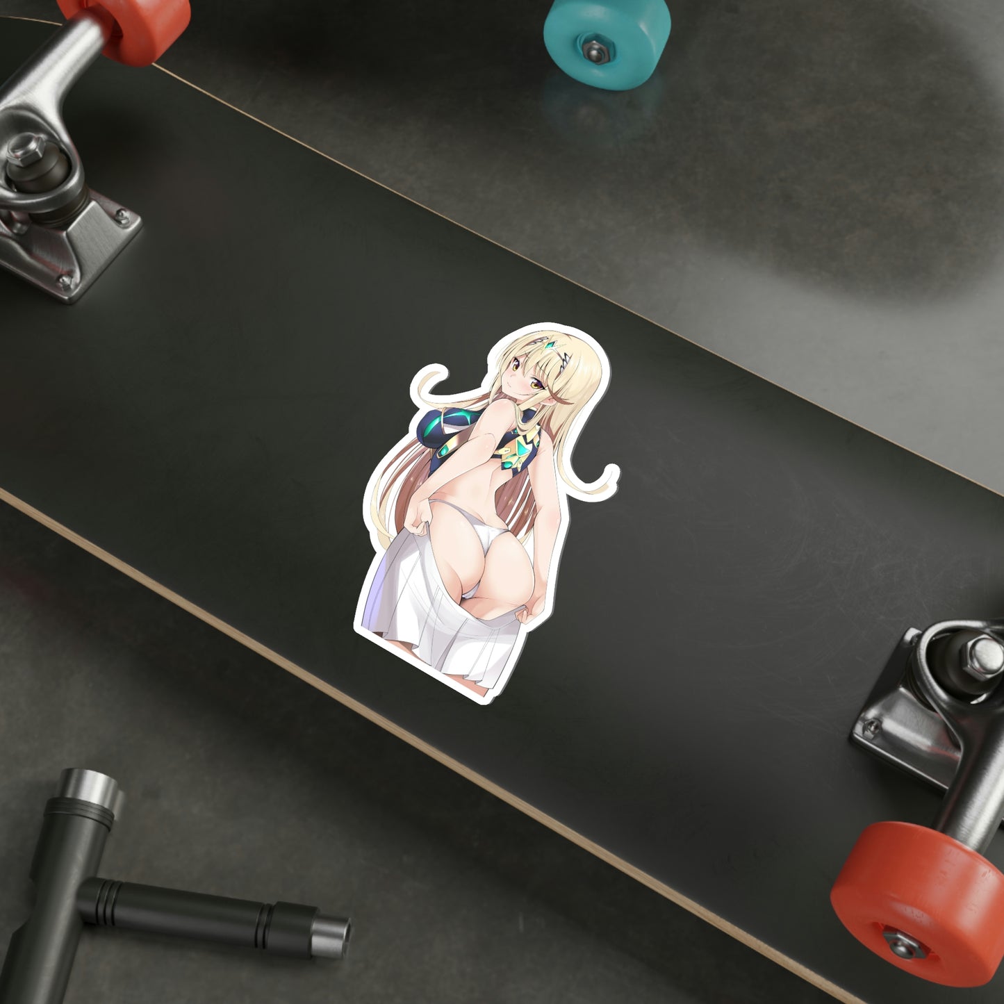 Big Butt Mythra Xenoblade Waterproof Sticker - Ecchi Vinyl Decal