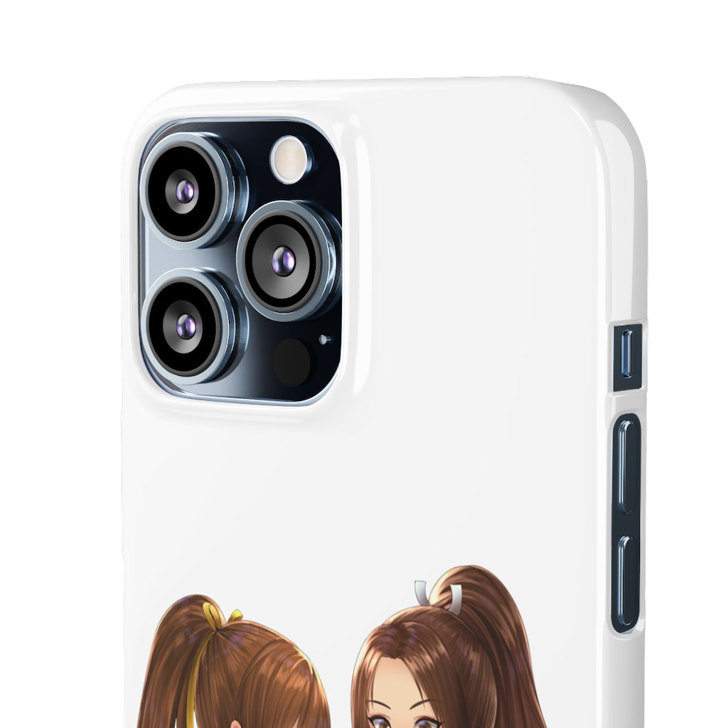 Oppai Anime Phone Case - Kawaii Aesthetic Snap Case - iPhone 13