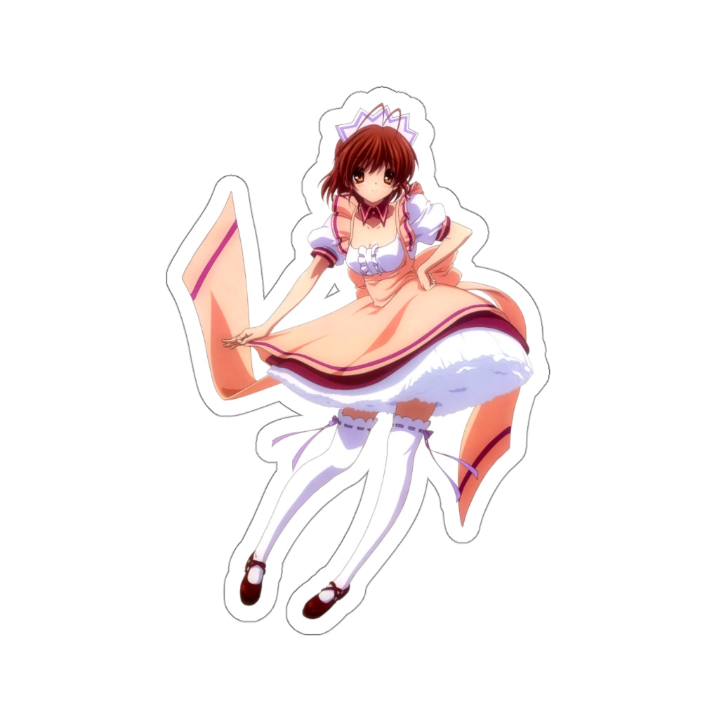 Clannad Maid Furukawa Nagisa Waterproof Sticker - Ecchi Vinyl Decal