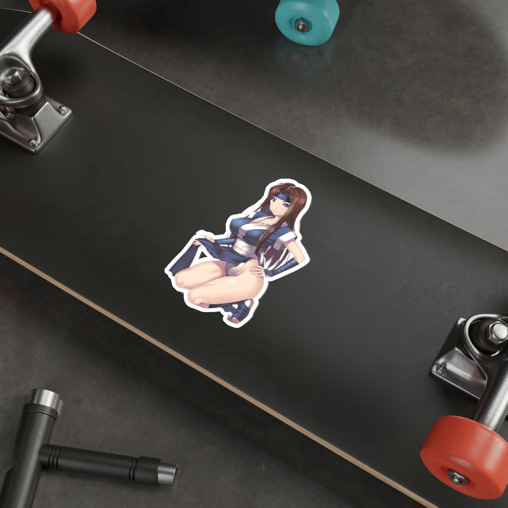 Sexy Ninja Omine Rurouni Kenshin Waterproof Sticker - Ecchi Vinyl Decal