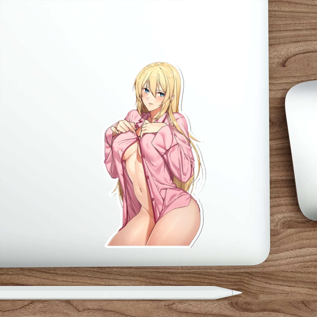 Sexy Boobs Angelina Kudou Shields The Irregular at Magic High School Waterproof Sticker - Ecchi Vinyl Decal