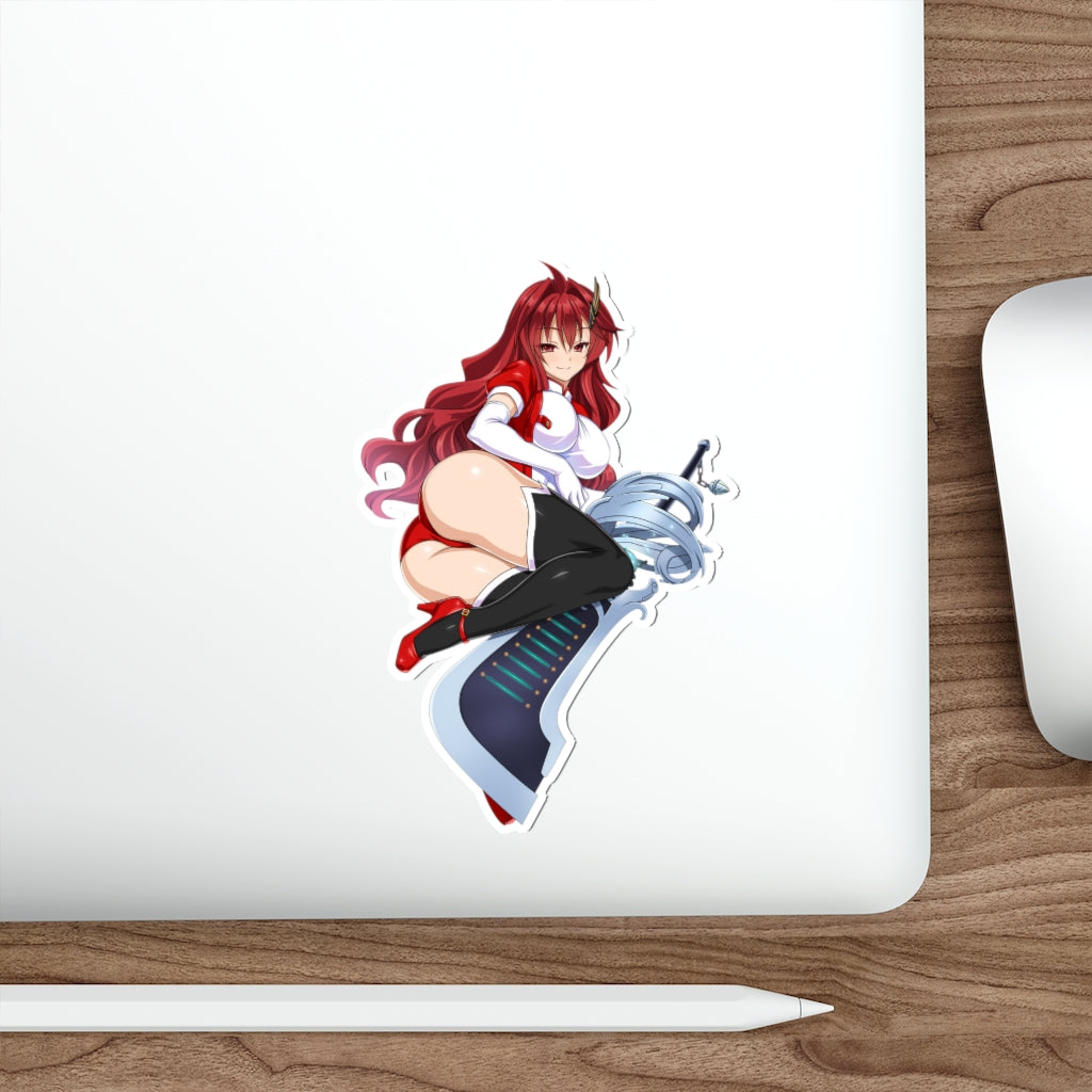 Sexy Butt Kisaragi Setsuna Valkyrie Drive Waterproof Sticker - Ecchi Vinyl Decal