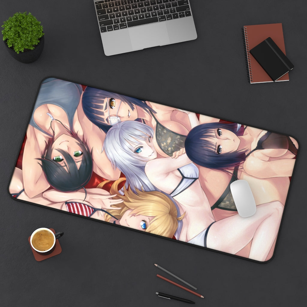 Jormungand Bikini Waifus Mousepad - Gaming Playmat