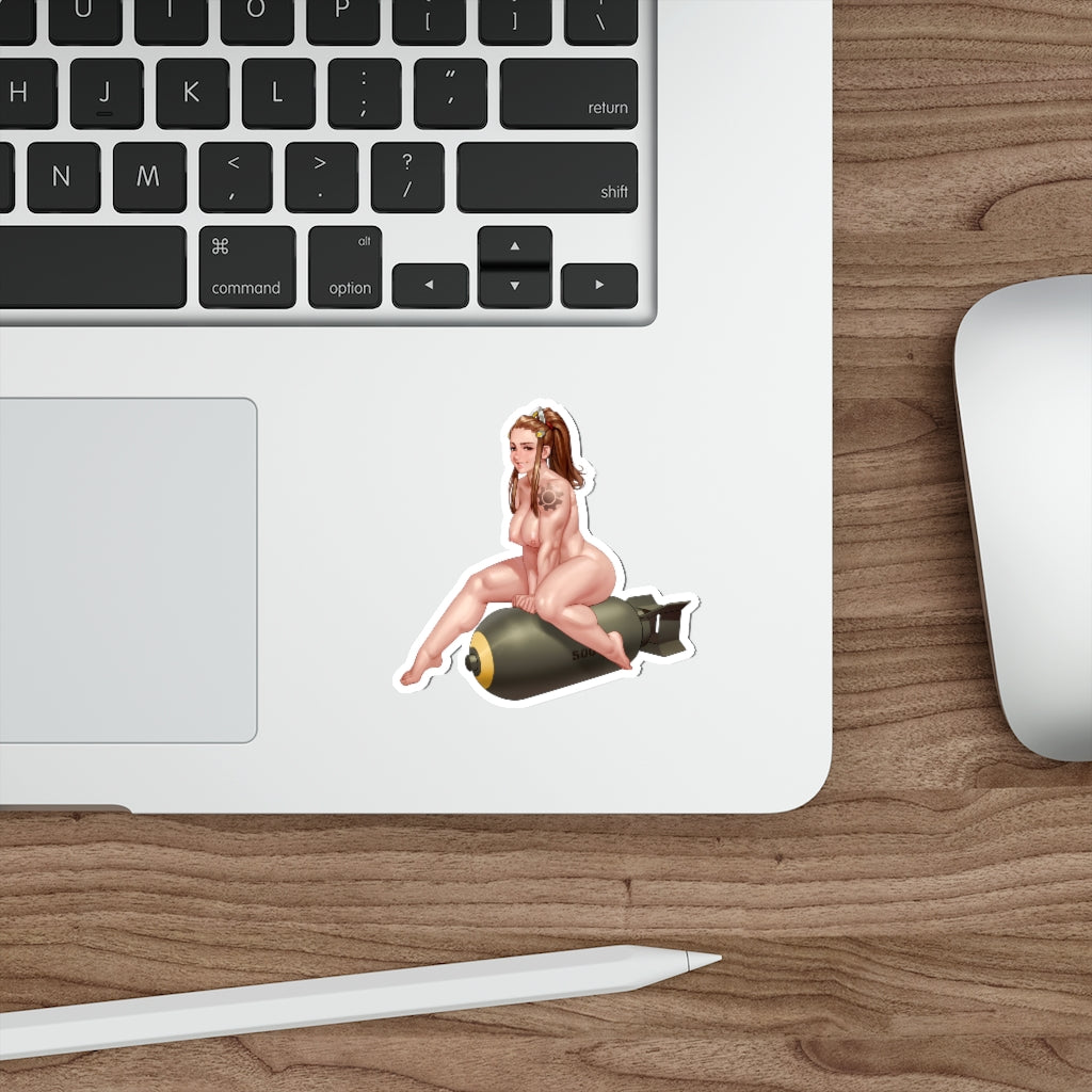 Overwatch Nude Brigitte Waterproof Sticker Decal