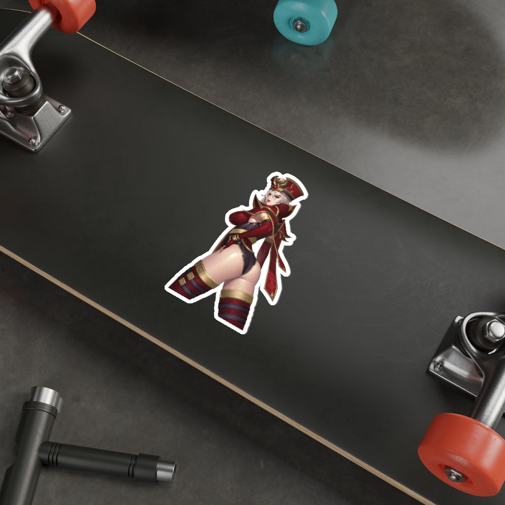 Sexy Priest Sally Whitemane Warcraft Waterproof Sticker - Ecchi Vinyl Decal