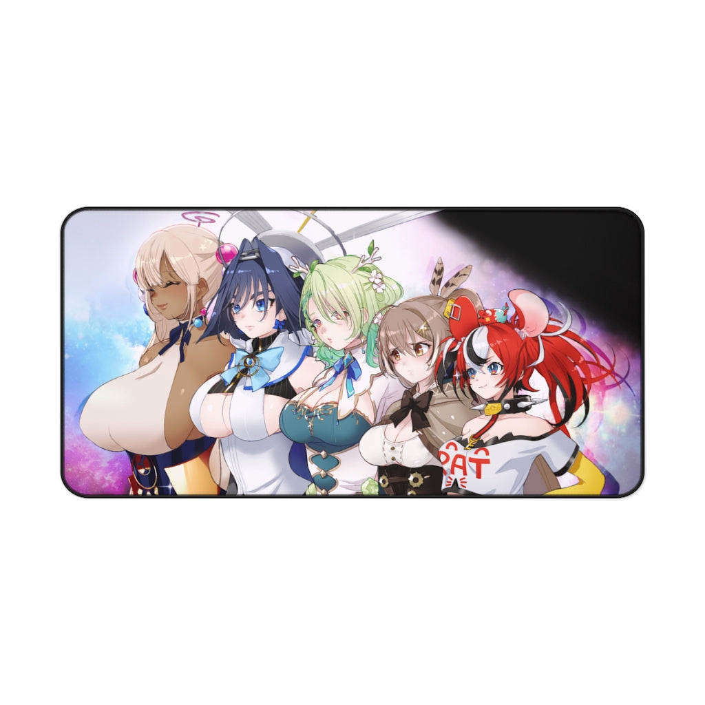 Hololive Boobs Size Bust Chart Desk Mat - Non Slip Mousepad