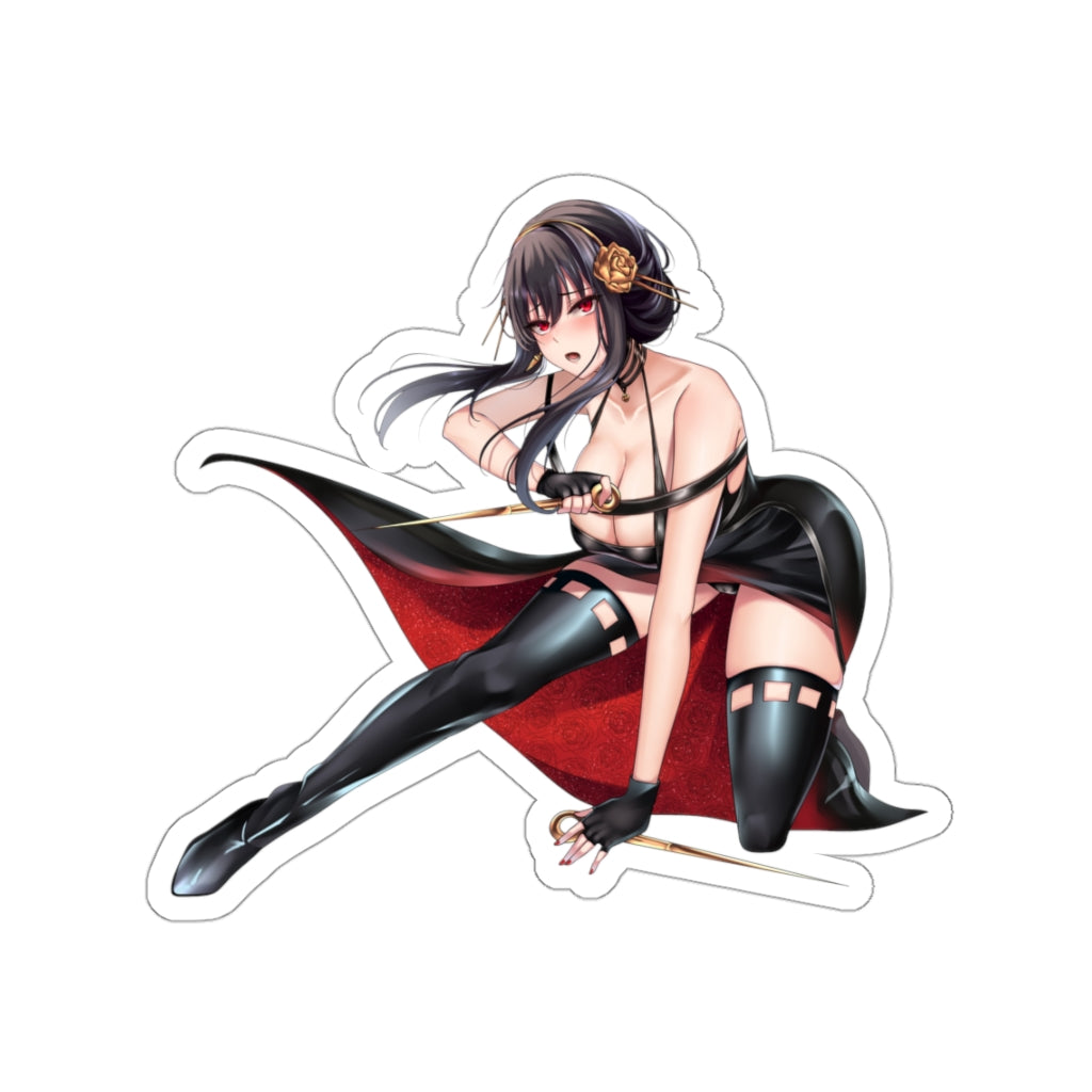 Yor Forger Sexy Thorn Princess Waterproof Sticker - Spy x Family Ecchi Vinyl Decal