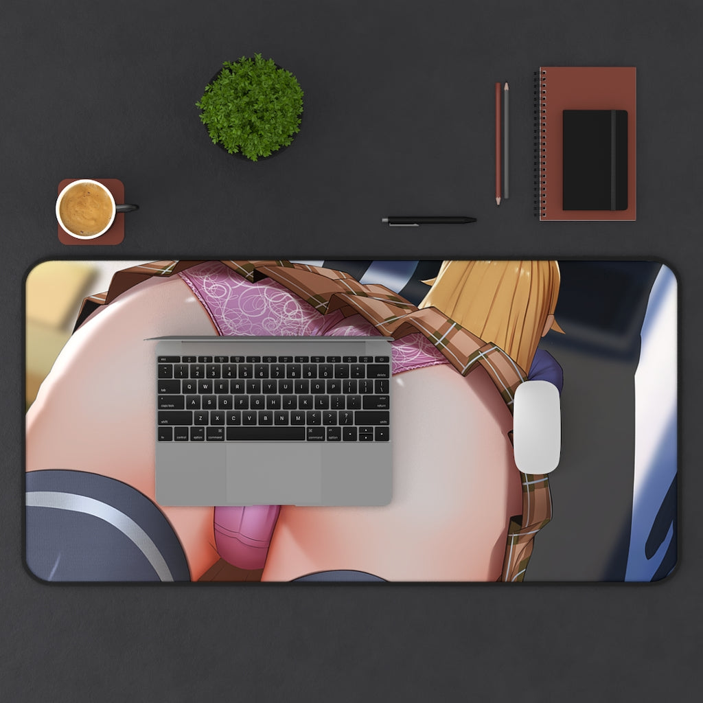 Food Wars Sexy Mousepad - Erina Nakiri Cute Butt And Panties Desk Mat - Ecchi Playmat